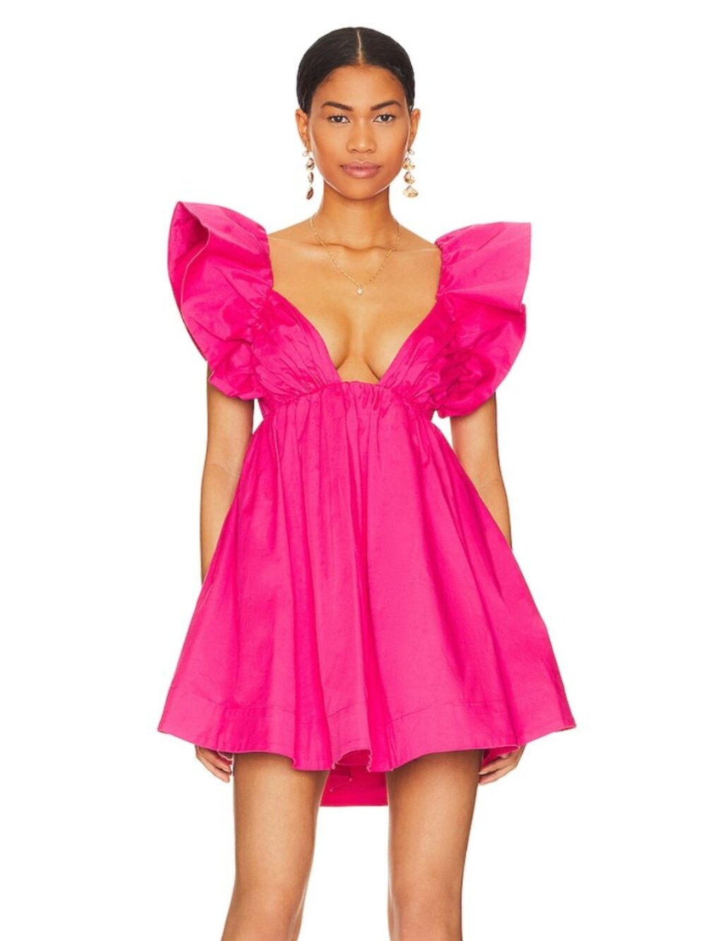 For Love & Lemons Clementine Mini Dress